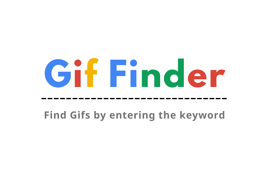 GIF Finder Project made during Hackathon